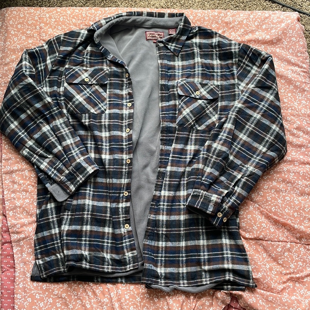 Men’s insulated flannel